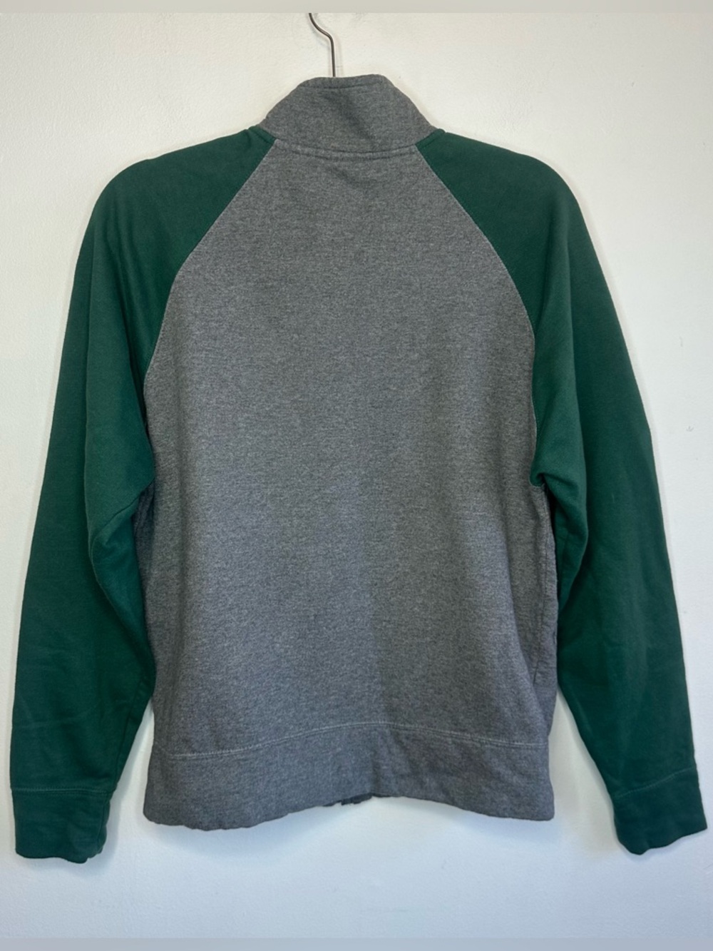 Green Bay Packers Men’s Zip Up Gray Green Jacket Size M Medium NFL Team Apparel - Picture 2 of 6